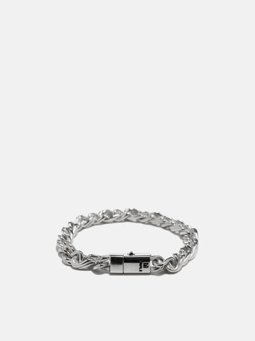 MAPLE Double Link Bracelet Silver 925, Bracelets