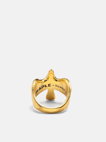 MAPLE Eagle Ring 14K Gold Plated, Rings