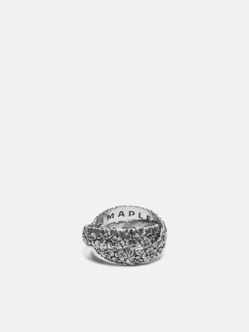 MAPLE Floral Linked Ring Silver 925, Rings