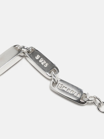 MAPLE Poncho Bracelet Silver 925/Black/Blue (Adjustable), Bracelets