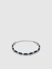 Maple Poncho Bracelet Silver 925/Navy, Jewelry