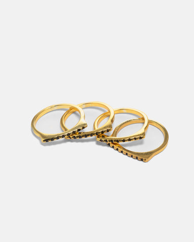 MAPLE Stackable Ring 14K Gold Plated, Rings