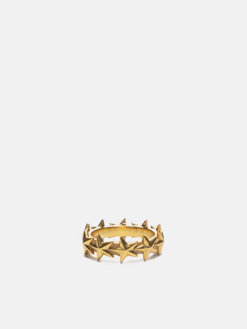 MAPLE Star Ring Medium 14K Gold Plated, Rings