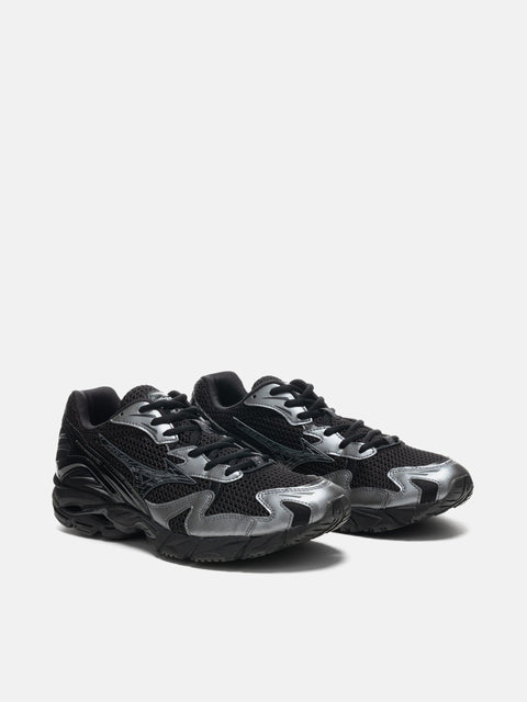 Mizuno Wave Rider 10 Black / Black Sand / Metallic Grey, Sneakers