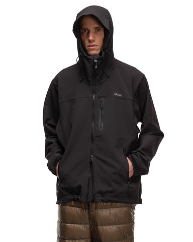 Nanga Soft Shell Stretch Jacket Black, Outerwear