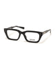 Native Sons Dizz Eye Glasses Black / White Gold / Clear, Eyewear