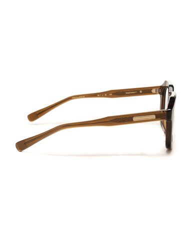 Native Sons Matheson Eye Glasses Brown Crystal / 16K Gold / Clear, Eyewear