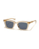 Native Sons x NBHD Chase Sunglasses Honey Mauve / 16K Gold / Blue, Eyewear