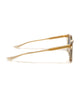 Native Sons x NBHD Chase Sunglasses Honey Mauve / 16K Gold / Blue, Eyewear