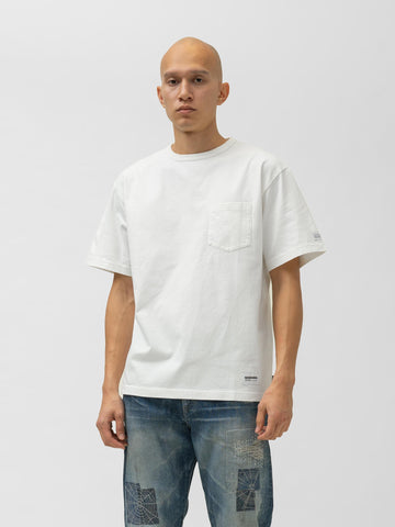 Neighborhood Classic Crewneck SS White, T-Shirts