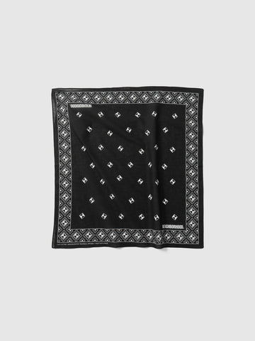 Neighborhood Geometric Pattern Bandana Black, Bandanas