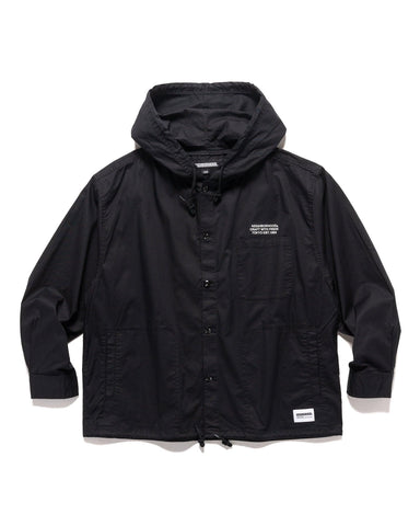 Neighborhood Hooded Shirt / Woven / LS  Black, Shirts