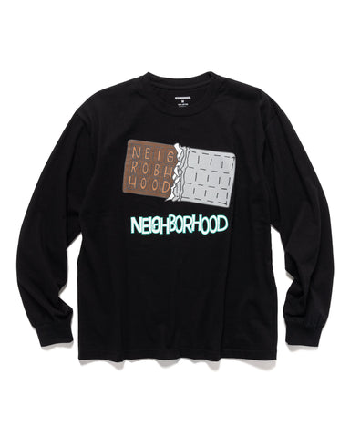 Neighborhood NH . Tee LS-18 Black, T-Shirts