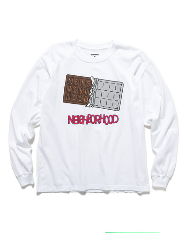 Neighborhood NH . Tee LS-18 White, T-Shirts