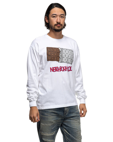 Neighborhood NH . Tee LS-18 White, T-Shirts