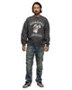 Neighborhood Pigment Dyed Sweat Shirt LS Black, Sweaters