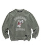 Neighborhood Pigment Dyed Sweat Shirt LS Olive Drab, Sweaters