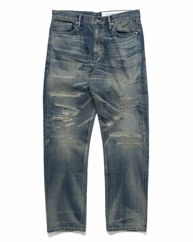 Neighborhood Savage Denim Dp Mid Pants Indigo, Bottoms