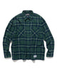 Neighborhood Tartan Check Shirt LS Green, Shirts