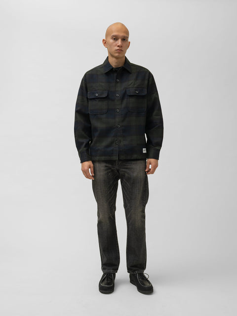 Neighborhood Washed Denim DP Mid Pants Black, Jeans