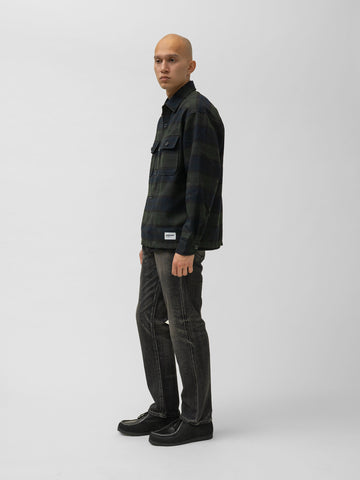 Neighborhood Washed Denim DP Mid Pants Black, Jeans