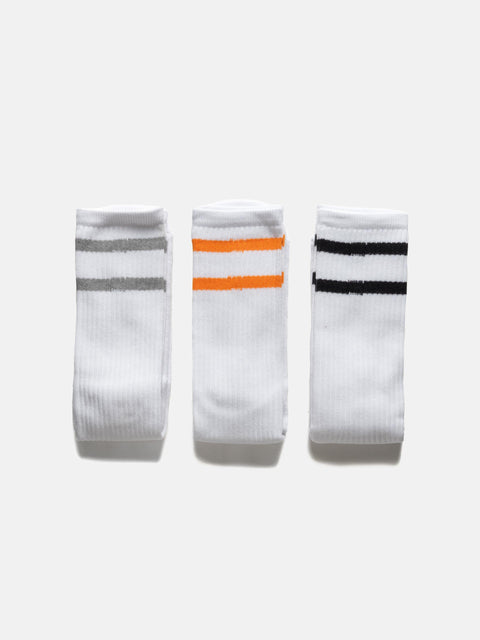 Neighborhood Classic 3Pack Socks White, Socks