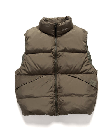 Neighborhood Classic Down Vest Olive Drab, Outerwear