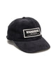 Neighborhood Corduroy Dad Cap Black, Headwear