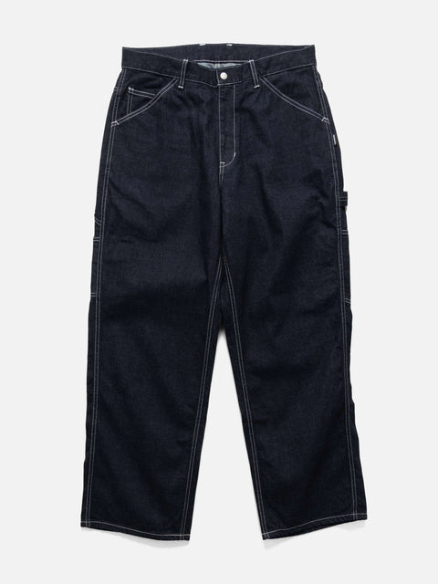 Flat shot of NEIGHBORHOOD Denim Painter Pants Indigo