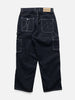 Flat shot of the back of the NEIGHBORHOOD Denim Painter Pants Indigo