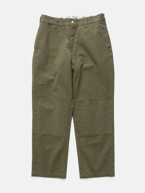 Neighborhood Double Knee Duck Pants Olive Drab, Pants