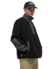 Neighborhood Fleece Half Zip Pullover LS Black, Sweaters