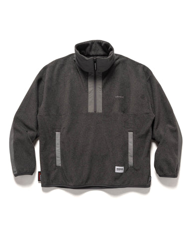 Neighborhood Fleece Half Zip Pullover LS Grey, Sweaters