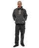 Neighborhood Fleece Half Zip Pullover LS Grey, Sweaters