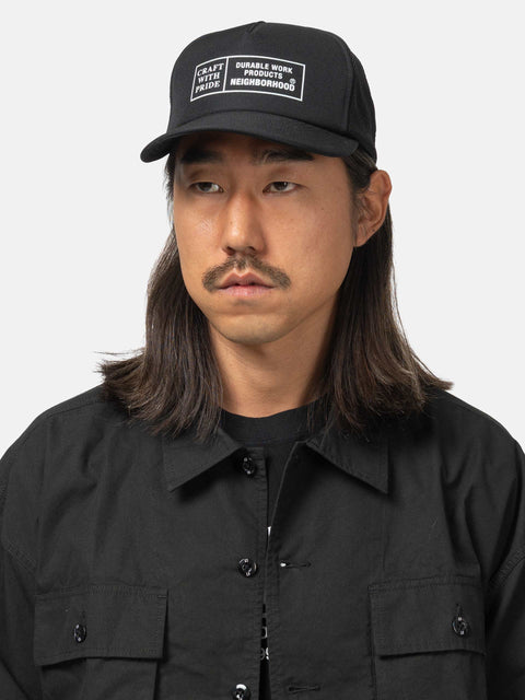 Neighborhood Mesh Cap Black, Headwear