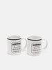 Neighborhood Mug Cup Set Black, Mugs