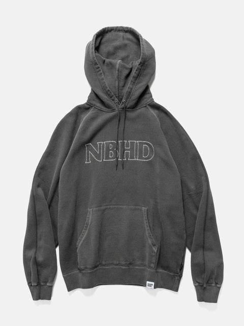 Neighborhood Pigment Dyed Sweat Hoodie Black, Hoodies