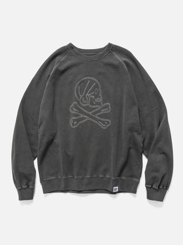 Neighborhood Pigment Dyed Sweat Shirt LS Black, Sweatshirts