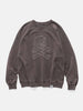 Neighborhood Pigment Dyed Sweat Shirt LS Brown, Sweatshirts