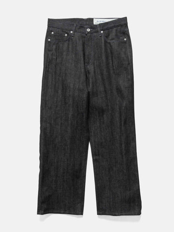 Neighborhood Rigid Denim DP Wide Pants Black, Jeans
