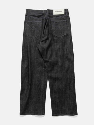 Neighborhood Rigid Denim DP Wide Pants Black, Jeans