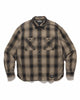 Neighborhood Savage Block Hombre Check Shirt LS, Shirts