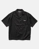 Neighborhood Solid-Color Hawaiian Shirt SS Black, Shirts