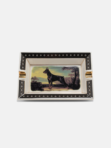 Neighborhood Square Incense Tray Black, Incense Holders