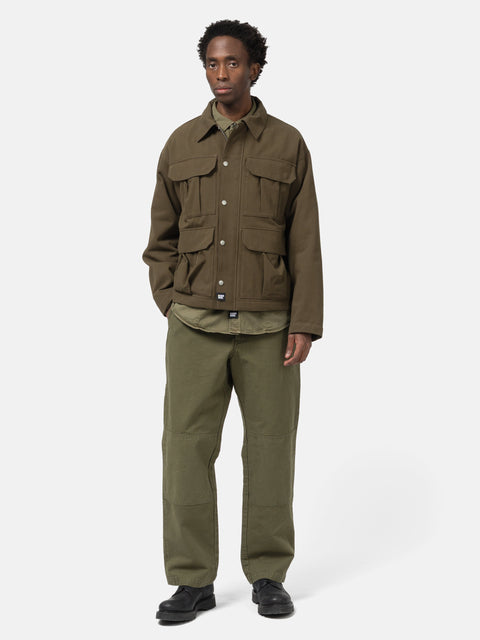 Neighborhood Utility Jacket Olive Drab, Jackets