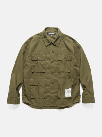 Neighborhood Utility Shirt LS Olive Drab, Shirts
