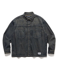 Neighborhood Washed Denim Shirt LS Indigo, Shirts