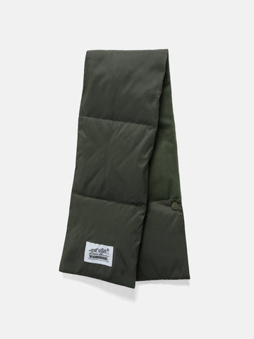 Neighborhood x Eddie Bauer Down Muffler Olive Drab, Scarves