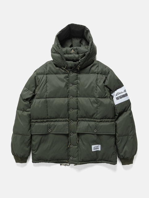 Neighborhood x Eddie Bauer Karakoram Down Jacket Olive Drab, Down Jackets
