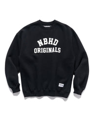 Neighborhood Basic Sweat Shirt LS Black, Sweaters